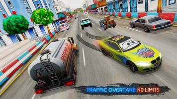 Lightning Cars Traffic Racing: syot layar 1