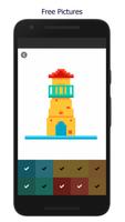 Pixel Art - Color by Numbers Cartaz