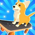 Skateboarding Dogs Race ikon