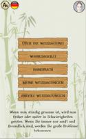 I-Ching. Buch der Wandlungen Plakat