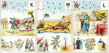 Große Lenormand wahrsagen