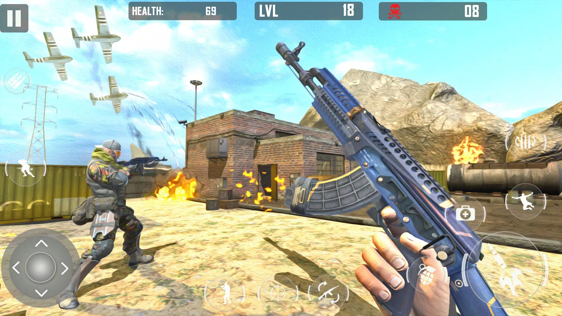 ดาวน์โหลด Play Fire FPS - Free Online Gun Shooting Games APK สำหรับ Android