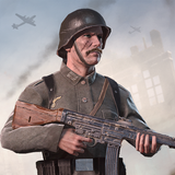 WW2 survival shooter guns fire-icoon