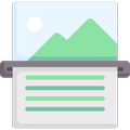 Tab to scan-photo scanner