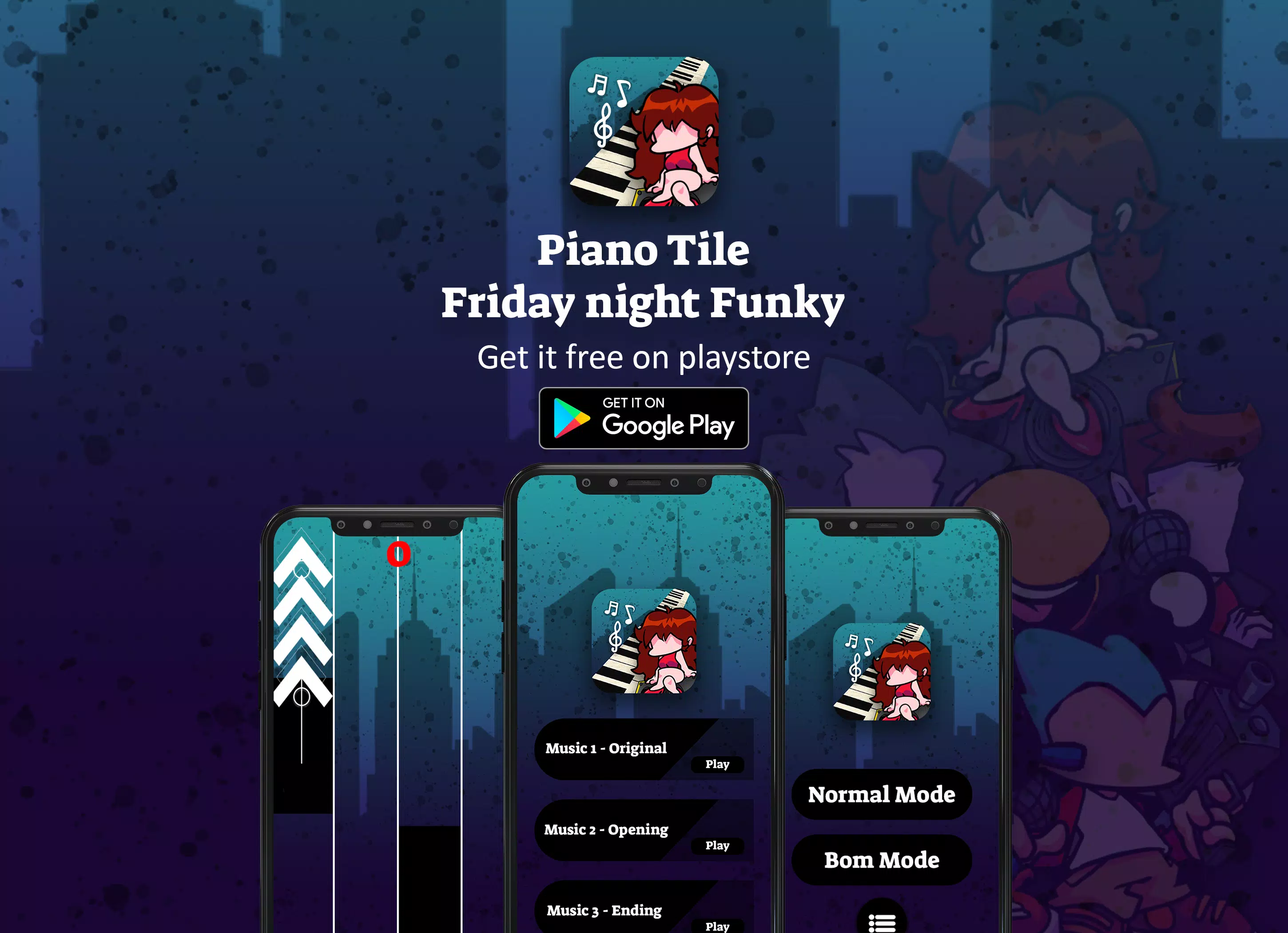 FRIDAY NIGHT FUNKIN' PIANO TILES jogo online gratuito em