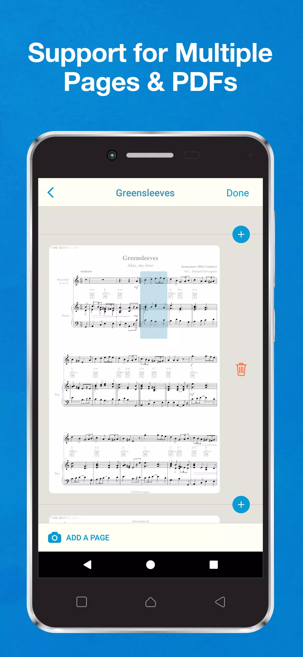 Sheet Music Scanner & Reader Latest Version 2.130 for Android