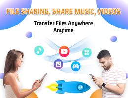 Max File Transfer & Share App پوسٹر