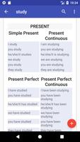 English Verbs تصوير الشاشة 3