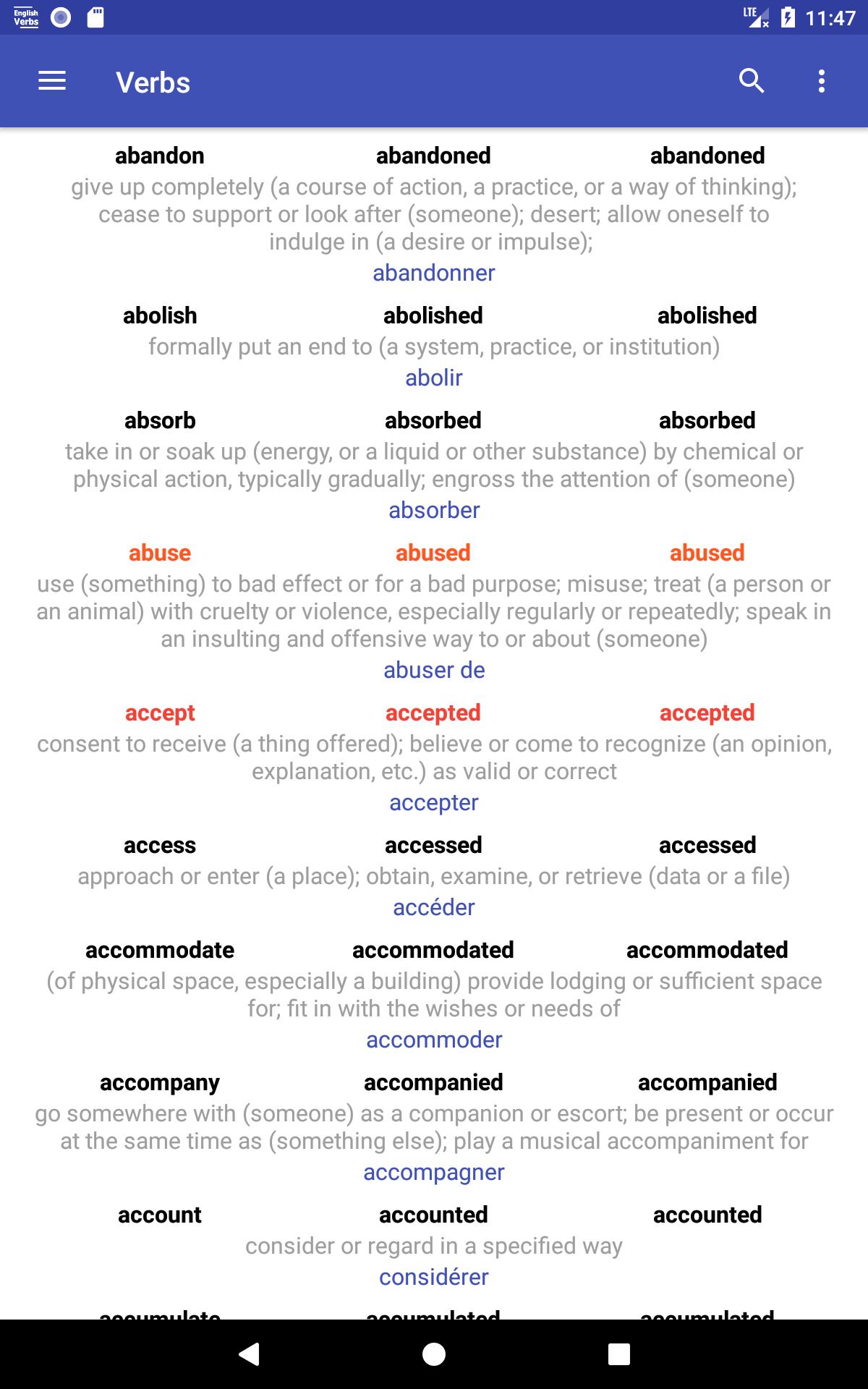 English Verbs For Android Apk Download English Verbs For Android Apk Download