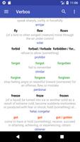 English Verbs Poster