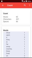 Word Counter captura de pantalla 1