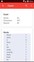 Word Counter স্ক্রিনশট 1