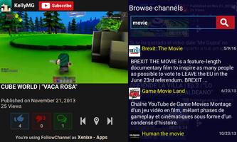 FollowChannel screenshot 1