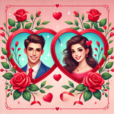 Romantic Frames & Photo Editor icon