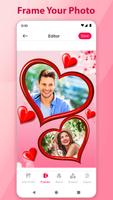 Romantic Frames & Photo Editor โปสเตอร์