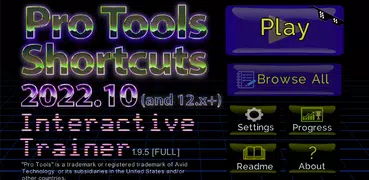 Pro Tools Shortcuts Trainer