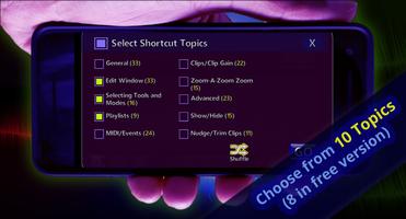 Pro Tools Shortcuts Trainer captura de pantalla 2