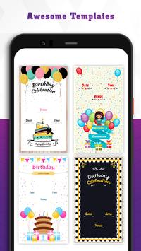 Birthday Invitation Maker - Invitation Card Maker 截图 7