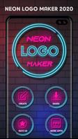 Neon Logo Maker Plakat