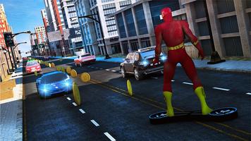 Hover board extreme racing: Endless Racing game poster