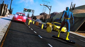 Hover board extreme racing: Endless Racing game screenshot 2