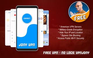 Poster Free VPN Unlimited: Recommended VPN Jony