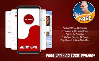 1 Schermata Free VPN Unlimited: Recommended VPN Jony