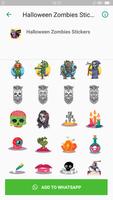 Halloween Emoji Sticker - Zombie Sticker screenshot 1