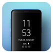 ”Always on Display Clock Amoled