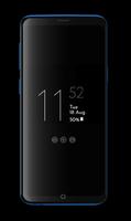 Always on Display Clock Amoled постер