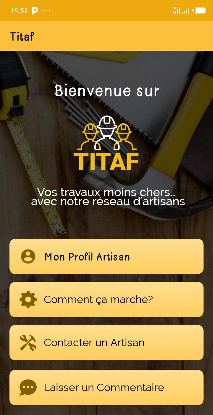 Titaf - Les petits travaux à domicile au Gabon for Android - APK Titaf - Les petits travaux à domicile au Gabon for Android - APK