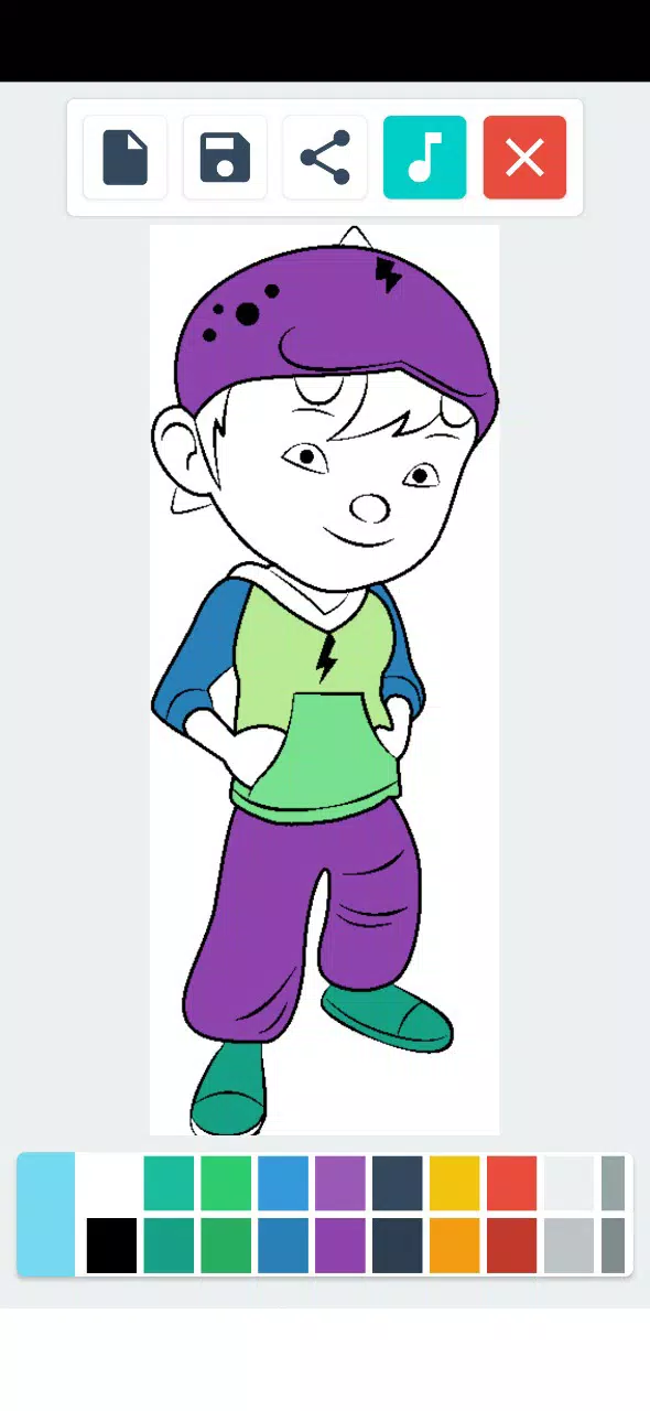 880 Coloring Pages Boboiboy  HD