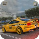 Us Taxi Car Driving Car Games icon