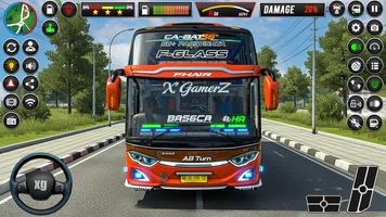 Bus Driving Game City Bus 3D poster