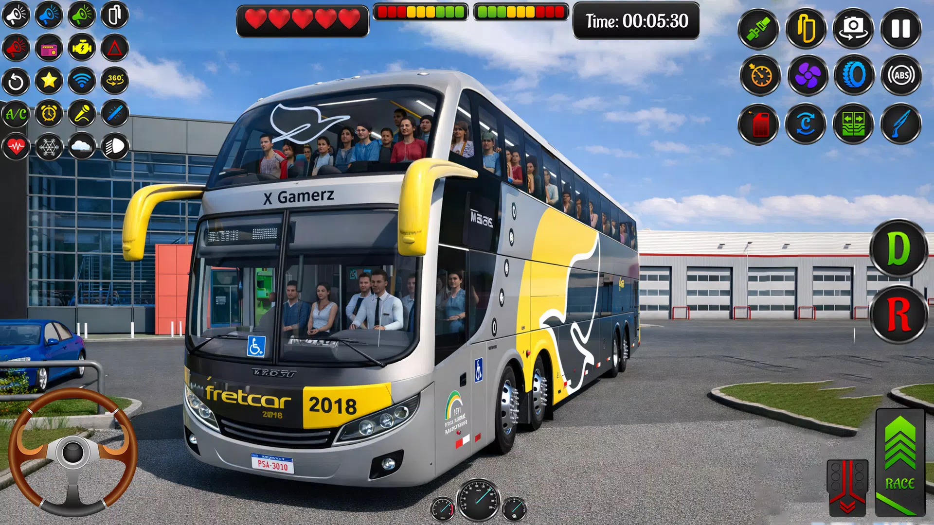 Offroad Bus Games Sim 3D