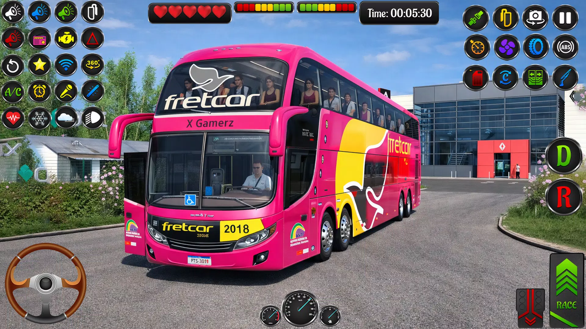 Offroad Bus Games Sim 3D