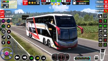 Offroad Bus Games Sim 3D Affiche