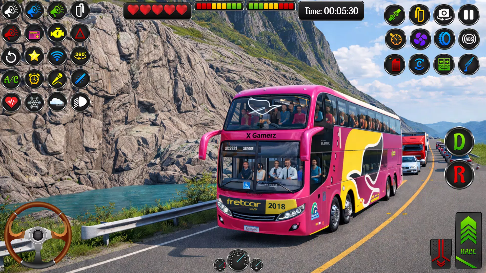 Offroad Bus Games Sim 3D