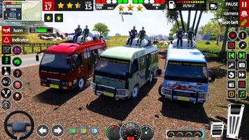 Mini Bus Driving Bus Games 3D screenshot 2