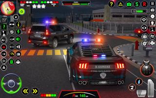 police voiture conduite Jeux capture d'écran 2