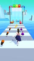 Girl Runner 3D الملصق