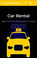 Taxi & Car Rental Booking Apps Affiche