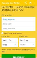 Taxi & Car Rental Booking Apps capture d'écran 1