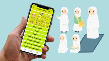 Tuntunan Sholat Terlengkap + Audio Doa Offline capture d'écran 2