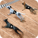 本物の犬のレースゲーム レーシングドッグシミュレーター アイコン