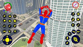 Spider Gangster Hero Crime Sim تصوير الشاشة 2