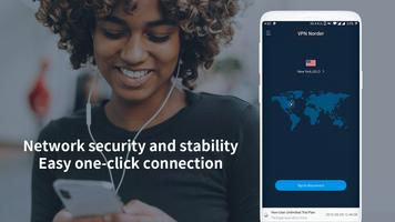 VPN-NordVPN: Unlimited Free Proxy Affiche