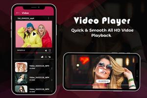 HD X Video Player - Video Play syot layar 3