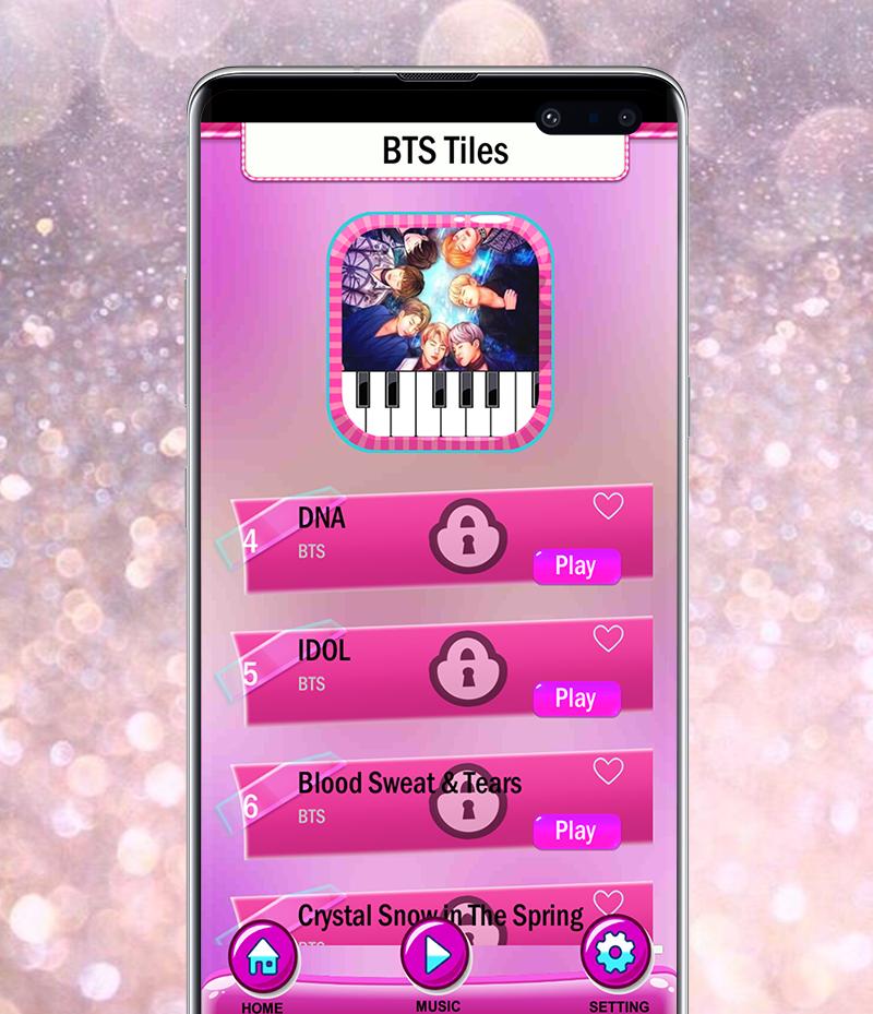 Bts Boy With Luv Piano Tiles For Android Apk Download - blood sweat and tears roblox piano