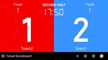 Futsal scoreboard capture d'écran 3